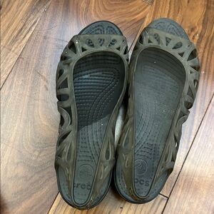 CROCS Women's Sandals in Olive Green